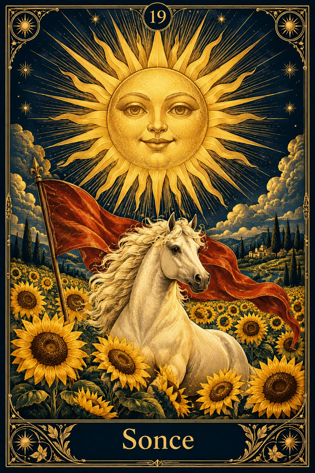 Tarot karta Sonce